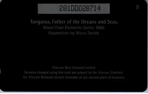 15280 - Neuseeland - Tangaroa , Father of the Oceans and Seas