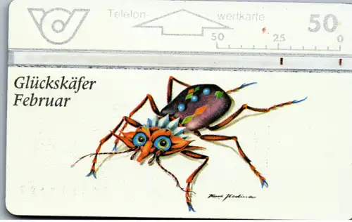 15300 - Österreich - Glückskäfer Februar