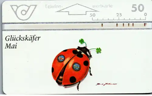 15303 - Österreich - Glückskäfer Mai