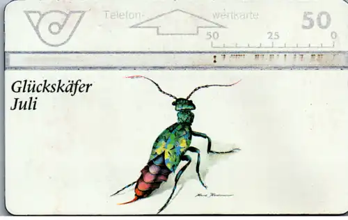15305 - Österreich - Glückskäfer Juli