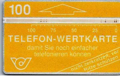 15308 - Österreich - Telefon Wertkarte 100