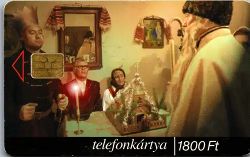 15508 - Ungarn - Magyar Nepszokasor , Betlehemezes