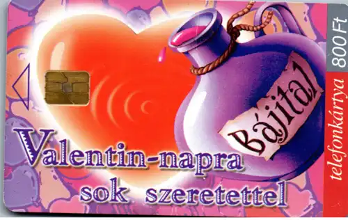 15514 - Ungarn - Valentin napra sok szeretettel