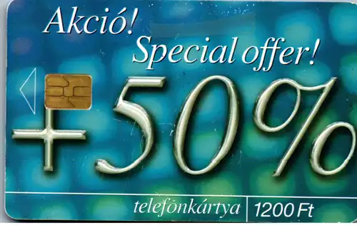 15515 - Ungarn - Akcio , Special offer +50%