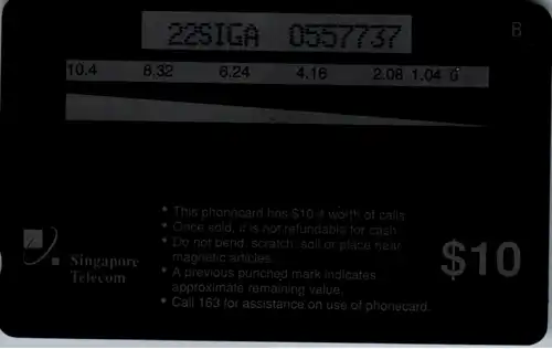 15526 - Singapur - Essen , Motiv