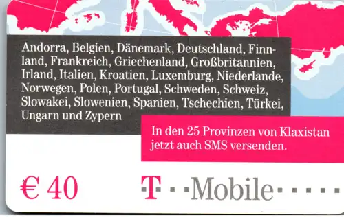 15568 - Österreich - T Mobile , Klaxistan