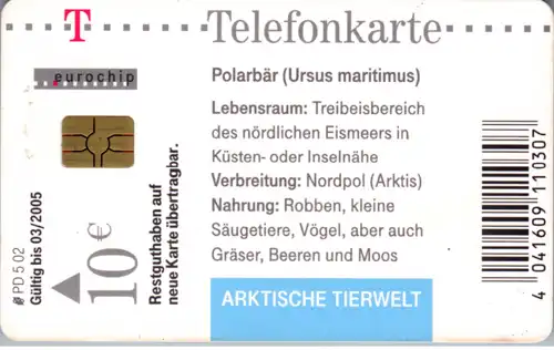 15573 - Deutschland - Arktische Tierwelt , Polarbär