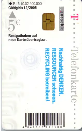 15575 - Deutschland - Motiv Recycling