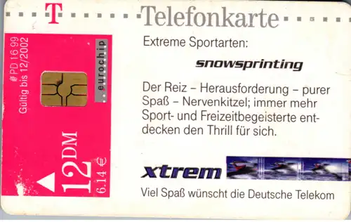 15578 - Deutschland - Snowsprinting , xtrem
