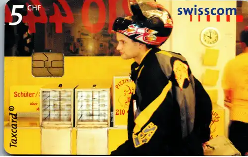 15587 - Schweiz - Swisscom Taxcard , Julian Salinas
