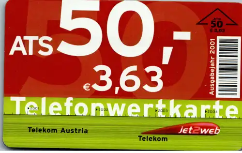 15588 - Österreich - Telekom Austria , jet2web