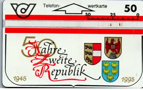 15612 - Österreich - 50 Jahre zweite Republik