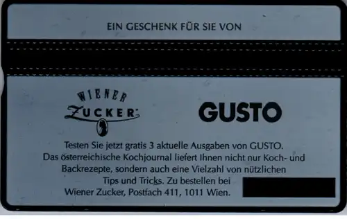 15617 - Österreich - Wiener Zucker , Backzucker