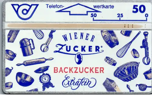 15625 - Österreich - Wiener Zucker , Backzucker