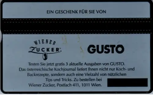 15625 - Österreich - Wiener Zucker , Backzucker