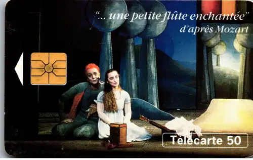 15683 - Frankreich - une petite flute enchantee d'apres Mozart