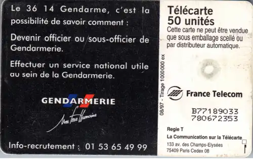 15686 - Frankreich - Gendarmerie