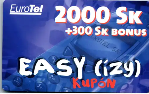 15705 - Slowakei - Easy , izy Kupon