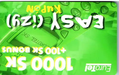 15707 - Slowakei - Easy , izy Kupon