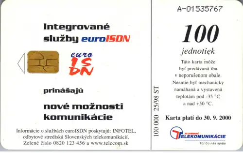 15709 - Slowakei - Euro ISDN