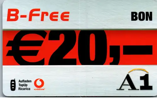 15746 - Österreich - B - Free , Bon , A1