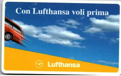 15751 -  - Lufthansa , Con Lufthansa voli prima