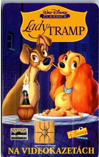 15758 - Tschechien - Lady a Tramp , Walt Disney