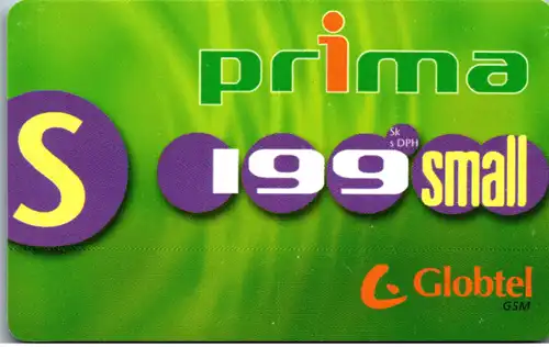 15760 - Slowakei - Prima 199 small Globtel