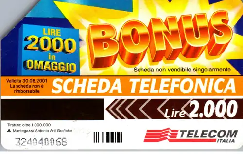 15793 - Italien - Bonus , Gioca ancora