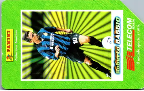 15807 - Italien - Panini , Roberto Baggio , Football