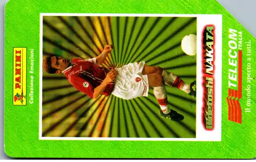 15808 - Italien - Panini , Hidetoshi Nakata , Football