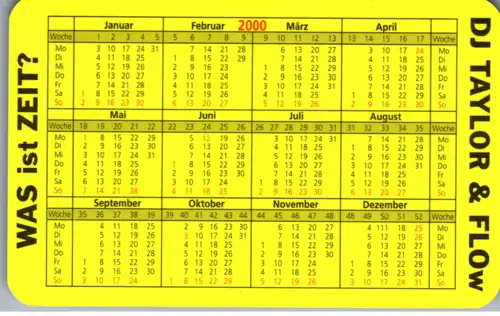 15822 -  - DJ Taylor & Flow , Was ist Zeit? , 2000
