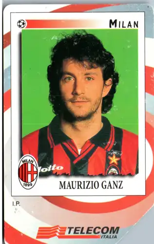15843 - Italien - Panini , Maurizio Ganz , Milan , Football