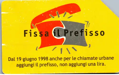 15844 - Italien - Fissa il Prefisso