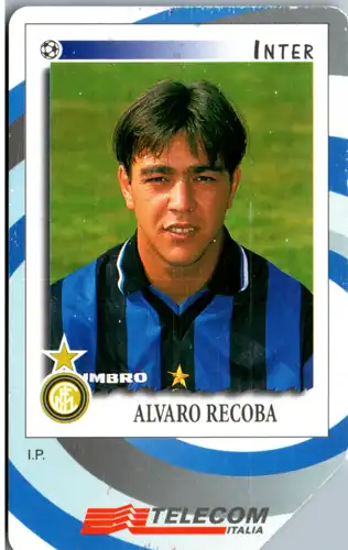 15845 - Italien - Panini , Alvaro Recoba , Inter , Football