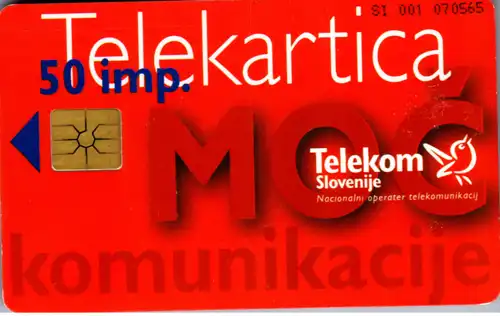 15859 - Slowenien - MOC Telekartica , Kommunikacije