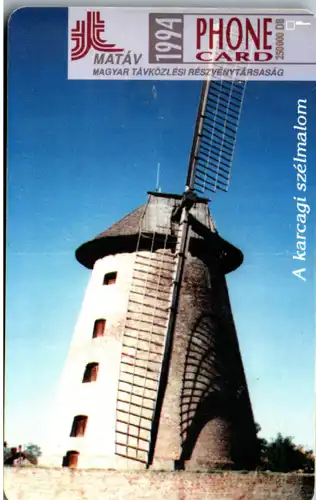 15882 - Ungarn - Windmühle , A karcagi szelmalom