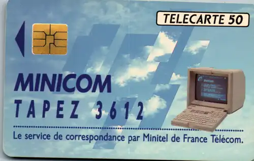 15909 - Frankreich - Minicom Tapez 3612