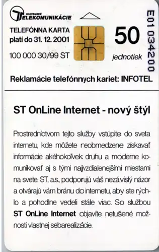 15914 - Slowakei - ST Online Internet