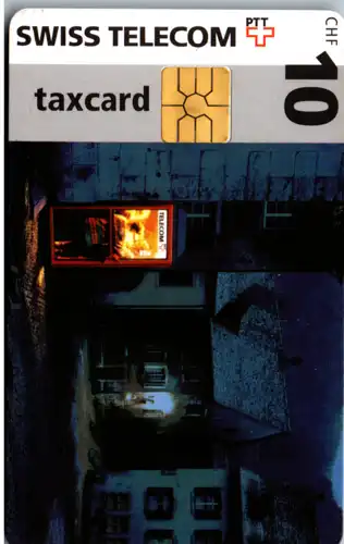 15941 - Schweiz - Herzlich willkommen , Telefonkabine