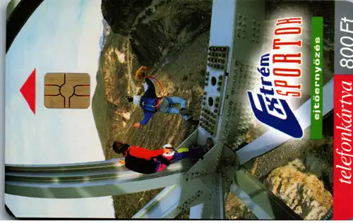 15970 - Ungarn - Extrem Sportok , ejtöernyözes , Fallschirmsprung