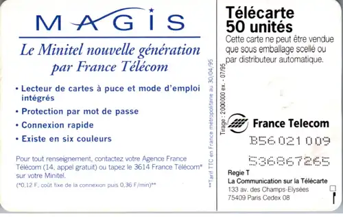 15979 - Frankreich - Magis , Le Minitel par France Telecom