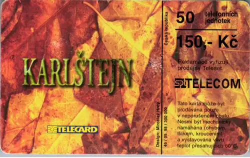 15996 - Tschechien - Karlstejn , Schloss , Burg