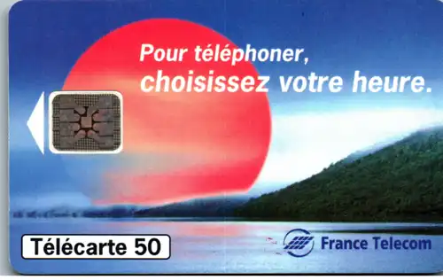16014 - Frankreich - Pour Telephoner choisissez votre heure