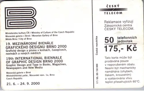 16025 - Tschechien - Bienale Brno 2000 XIX