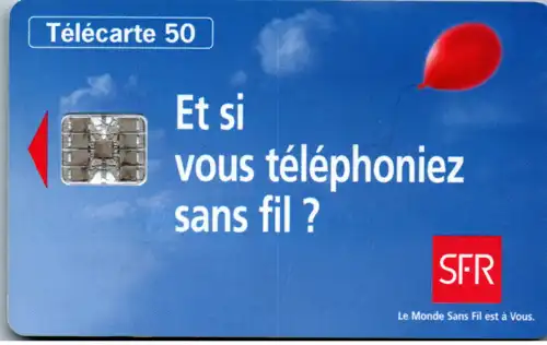 16049 - Frankreich - SFR , Et si vous telephoniez sans fil