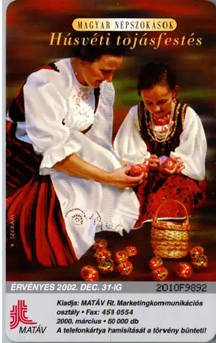 16057 - Ungarn - Husveti tojasfestes