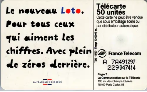 16064 - Frankreich - Loto , Telephone