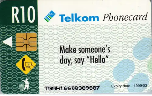 16090 - Südafrika - Say Hello , Comic