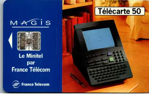 16101 - Frankreich - Magis , Le Minitel par France Telecom